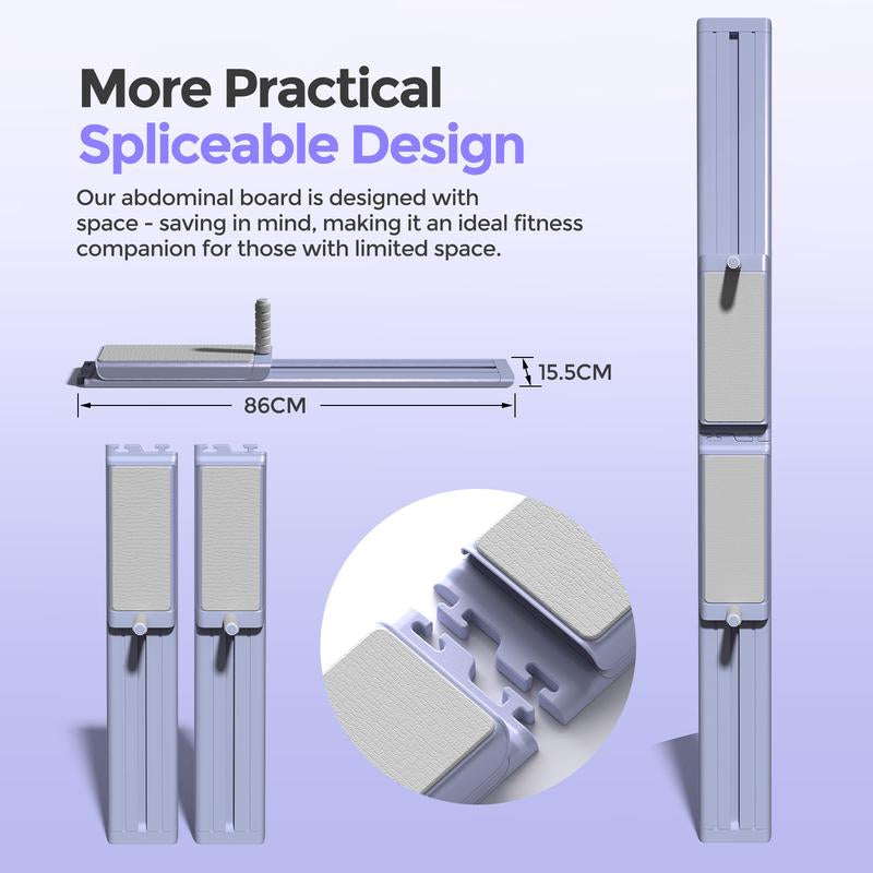 Foldable Pilates Plank Board – Portable Core & Glute Training at Home