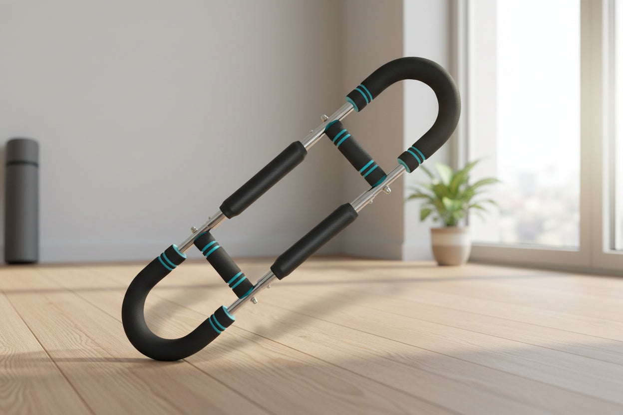 Adjustable Arm & Chest Trainer – Portable Spring Resistance for Upper Body Workouts