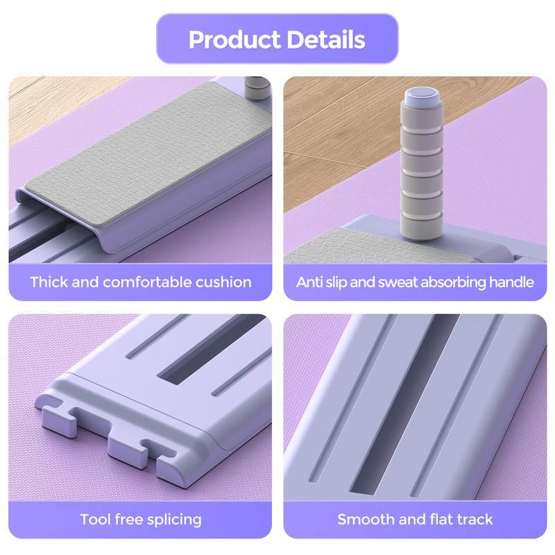 Foldable Pilates Plank Board – Portable Core & Glute Training at Home