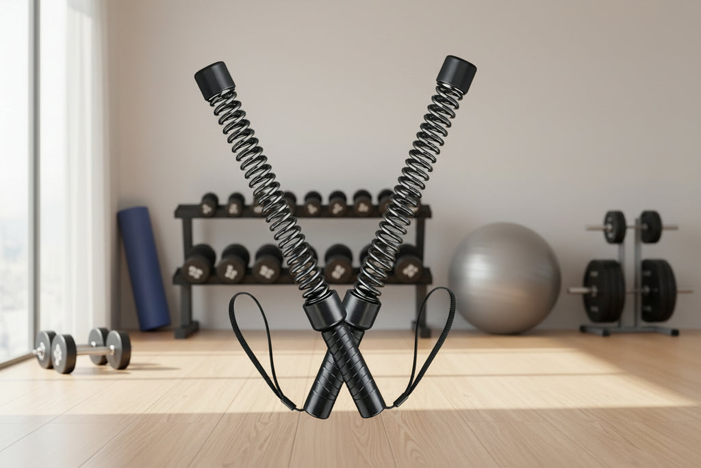 Ropeless Battle Ropes – Portable Cardio & Strength Training for Home Workouts (2-Pack)