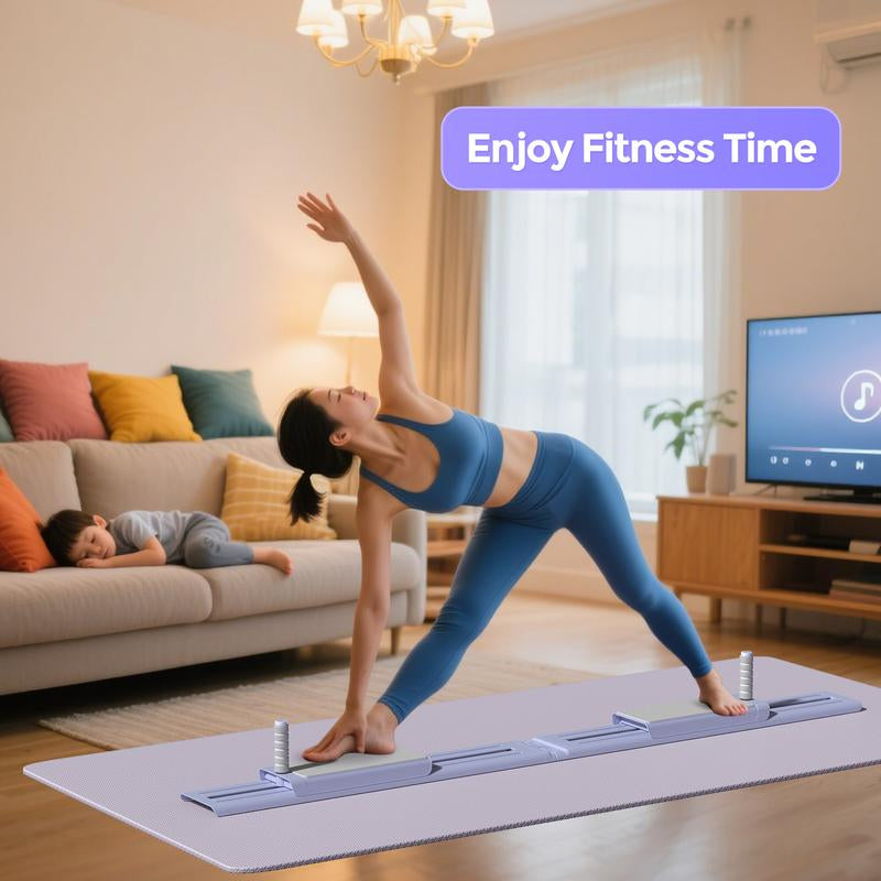 Foldable Pilates Plank Board – Portable Core & Glute Training at Home