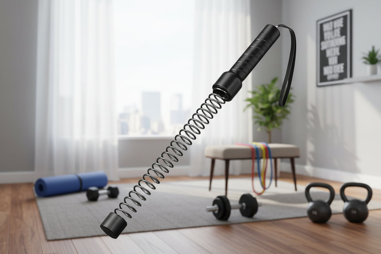 Ropeless Battle Ropes – Portable Cardio & Strength Training for Home Workouts (2-Pack)